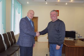 Встреча с президентом регбийного клуба "Красный Яр"
